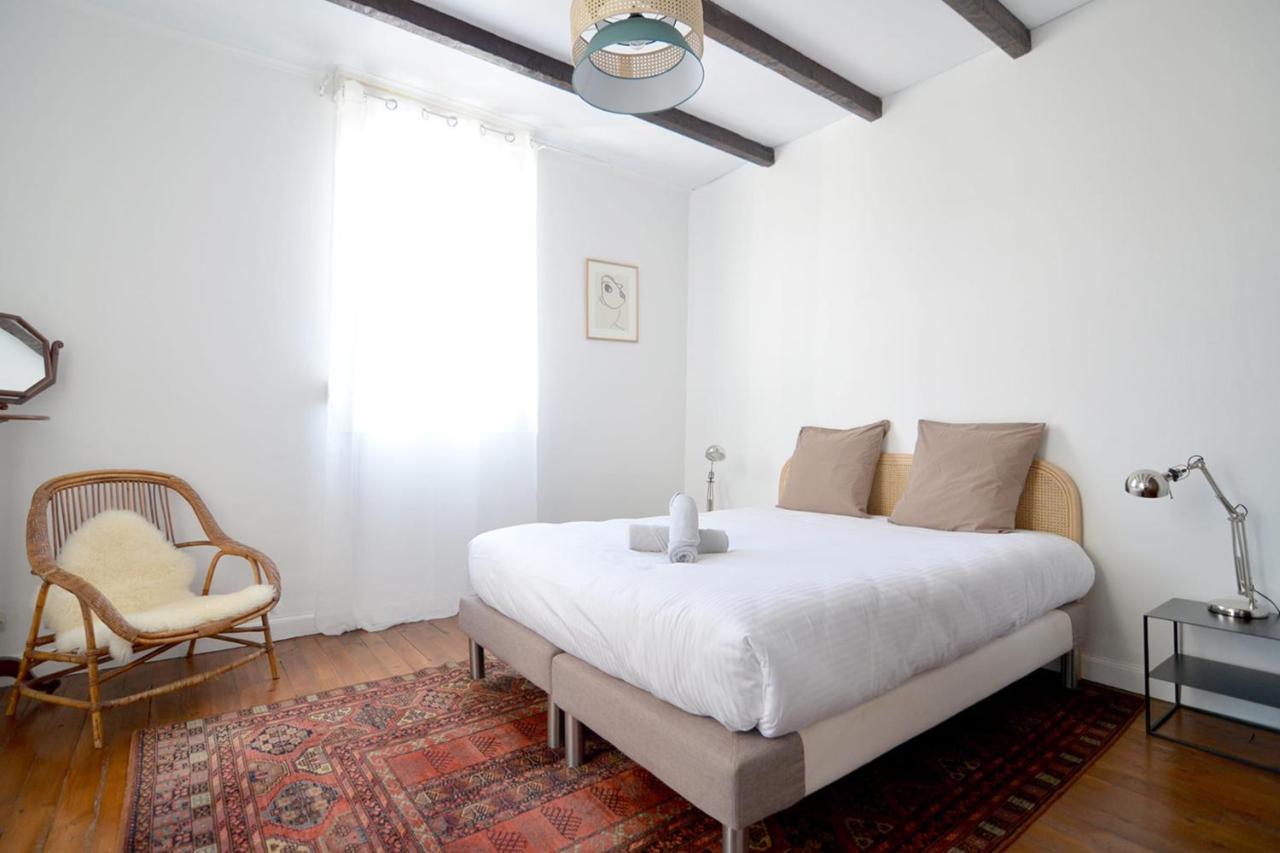 بياريتز Gambetta Stylish 2 Bedrooms Apartment - Between Beach & Fresh Market المظهر الخارجي الصورة