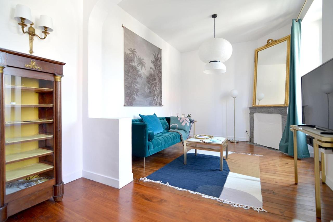 بياريتز Gambetta Stylish 2 Bedrooms Apartment - Between Beach & Fresh Market المظهر الخارجي الصورة